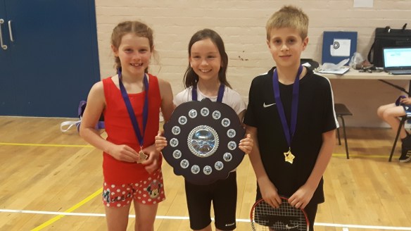 Cargenbridge Primary 2017 winners. Islay, Lucy &amp; Arran