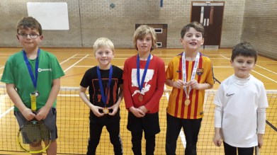 2nd Daniel, Winner Adam, 3rd Nathan, Consolation winner Lewis and Consolation R-Up Fergus.